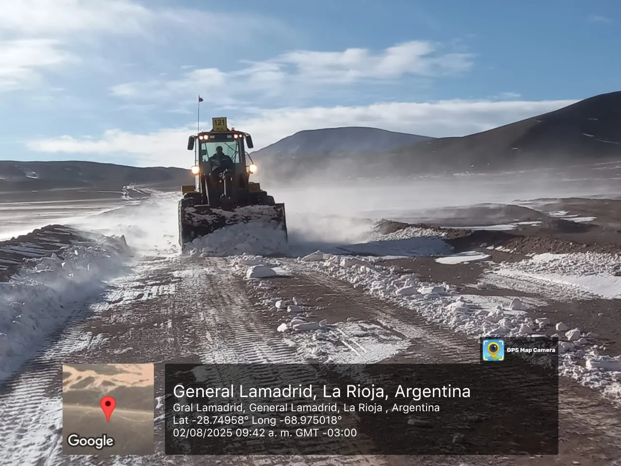Obra Servicios Mineros - Mantenimiento de Camino