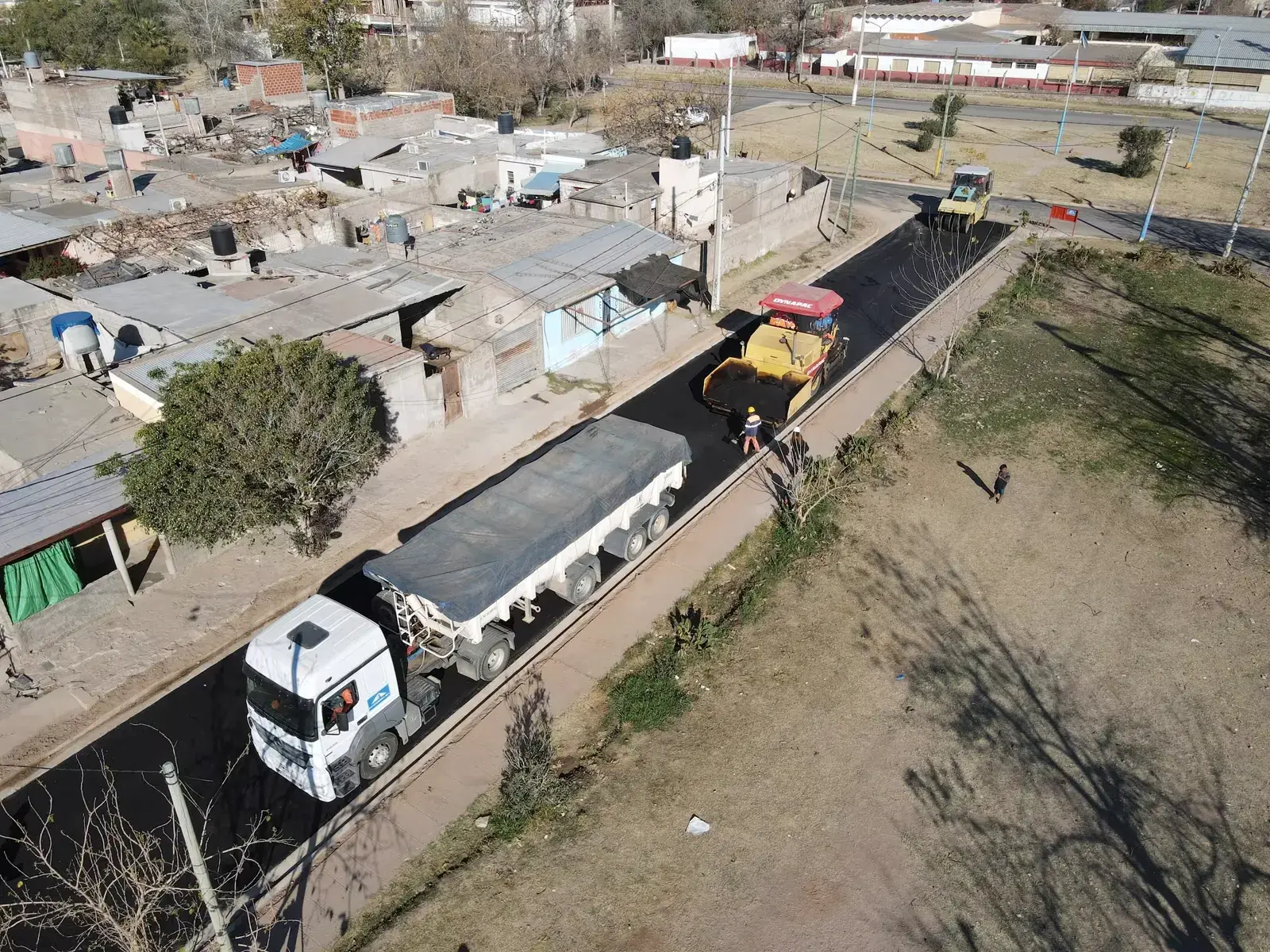Pavimentación Barrio Islas Malvinas
